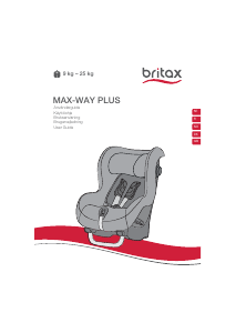 Bruksanvisning Britax Max-Way Plus Bilbarnestole