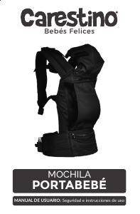 Manual de uso Carestino Mochila Portabebés
