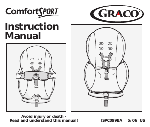 Manual de uso Graco ComfortSport Asiento para bebé