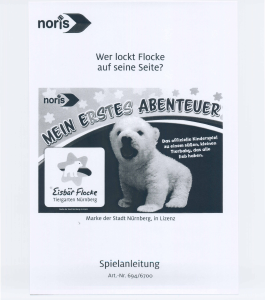 Bedienungsanleitung Noris Polar Bear - My First Adventure