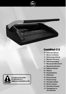 Manuale GBC CombBind C12 Rilegatrice