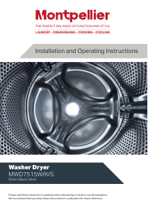 Manual Montpellier MWD7515K Washer-Dryer