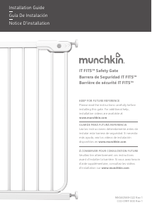 Manual de uso Munchkin It Fits Puerta del bebé