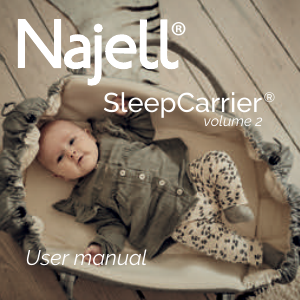 Manual de uso Najell SleepCarrier 2 Portabebés