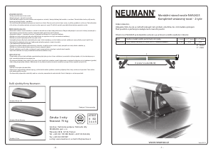 Manuál Neumann NAA2425 Střešní nosič