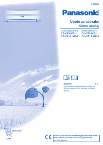 Priručnik Panasonic CS-CE9JKE1 Klimatizacijski uređaj