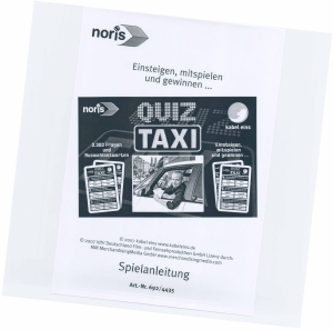 Bedienungsanleitung Noris Quiz Taxi