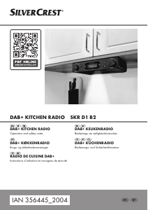 Mode d’emploi SilverCrest IAN 356445 Radio