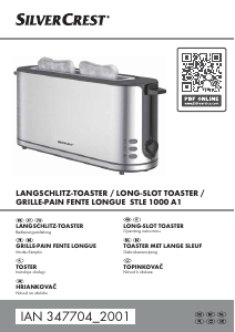 Instrukcja SilverCrest IAN 347704 Toster