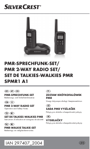 Mode d’emploi SilverCrest SPMR1 A1 Talkie-walkie