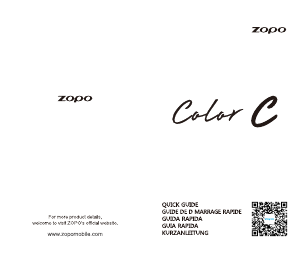 Manual Zopo Color C Mobile Phone