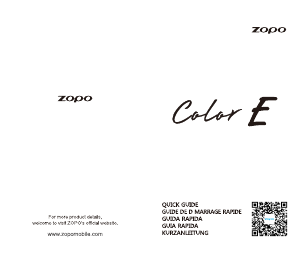 Manual Zopo Color E Mobile Phone