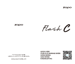 Manuale Zopo Flash C Telefono cellulare