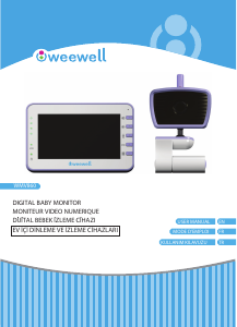 Manual Weewell WMV860 Baby Monitor