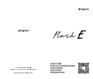 Manual Zopo Flash E Mobile Phone