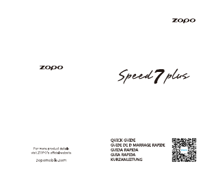 Manuale Zopo Speed 7 Plus Telefono cellulare