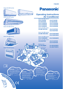Manuale Panasonic CS-E12GKEW Condizionatore d’aria