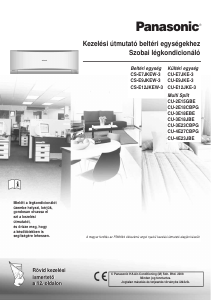 Használati útmutató Panasonic CS-E12JKEW3 Légkondicionáló berendezés