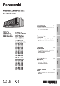 Kullanım kılavuzu Panasonic CS-E12PD3EA Klima