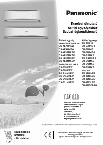 Használati útmutató Panasonic CS-E15MKEW Légkondicionáló berendezés