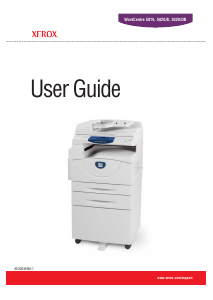 Bruksanvisning Xerox WorkCentre 5016 Multifunktionsskrivare