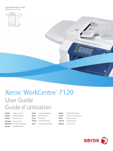 Manual Xerox WorkCentre 7120 Multifunctional Printer
