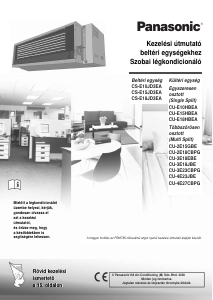 Használati útmutató Panasonic CS-E18JD3EA Légkondicionáló berendezés