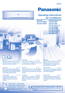 Handleiding Panasonic CS-E21JKEW Airconditioner