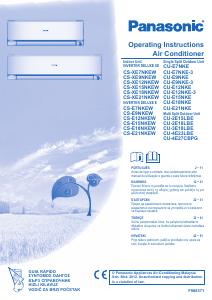 Manual Panasonic CS-E21NKEW Ar condicionado