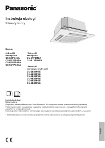 Instrukcja Panasonic CS-E9PB4EA Klimatyzator