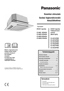 Használati útmutató Panasonic CS-ME9PB4EA Légkondicionáló berendezés