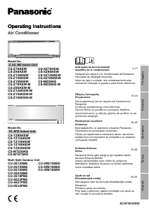 Manual Panasonic CS-MTZ5SKE Ar condicionado