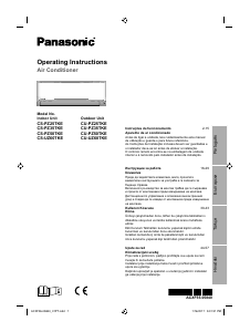 Manual Panasonic CS-PZ25TKE Ar condicionado