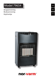 Käyttöohje Nor-Varm 79654 Lämmitin