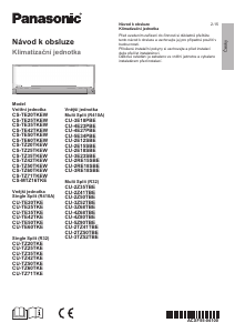 Manuál Panasonic CS-TE25TKEW Klimatizace