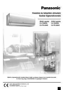 Használati útmutató Panasonic CS-TE9DKE Légkondicionáló berendezés