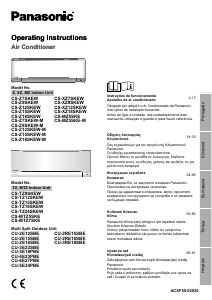 Εγχειρίδιο Panasonic CS-TZ12SKEW Κλιματιστικό