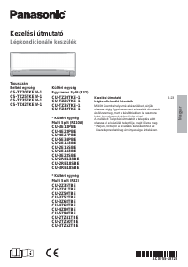 Használati útmutató Panasonic CS-TZ25TKEW1 Légkondicionáló berendezés