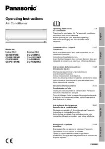 Manuale Panasonic CS-UE9RKE Condizionatore d’aria