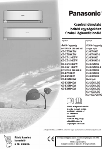 Használati útmutató Panasonic CS-XE15NKEW Légkondicionáló berendezés