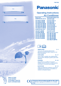 Manual Panasonic CS-XE21LKEW Ar condicionado