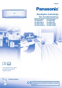 Vadovas Panasonic CS-XE9JKE-5 Oro kondicionierius