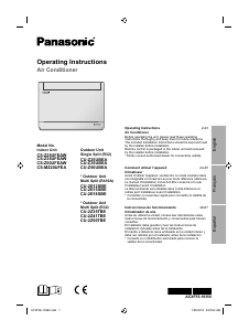 Handleiding Panasonic CS-Z25UFEAW Airconditioner