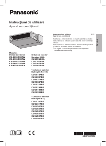 Manual Panasonic CS-Z50UD3EAW Aer condiționat