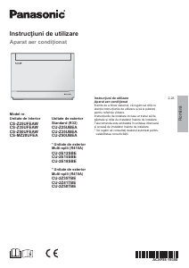 Manual Panasonic CS-Z50UFEAW Aer condiționat
