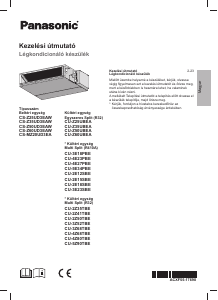 Használati útmutató Panasonic CS-Z60UD3EAW Légkondicionáló berendezés