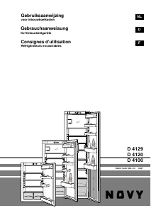 Bedienungsanleitung Novy 4100 Kühlschrank