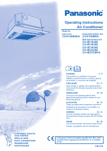 Bruksanvisning Panasonic CU-2E15LBE Luftkonditionering