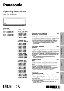 Manual Panasonic CU-2TZ41TBE Ar condicionado