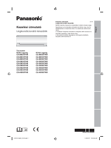 Használati útmutató Panasonic CU-BE35TKE Légkondicionáló berendezés
